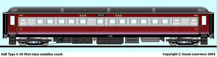 SAR Type C-30 First class mainline coach