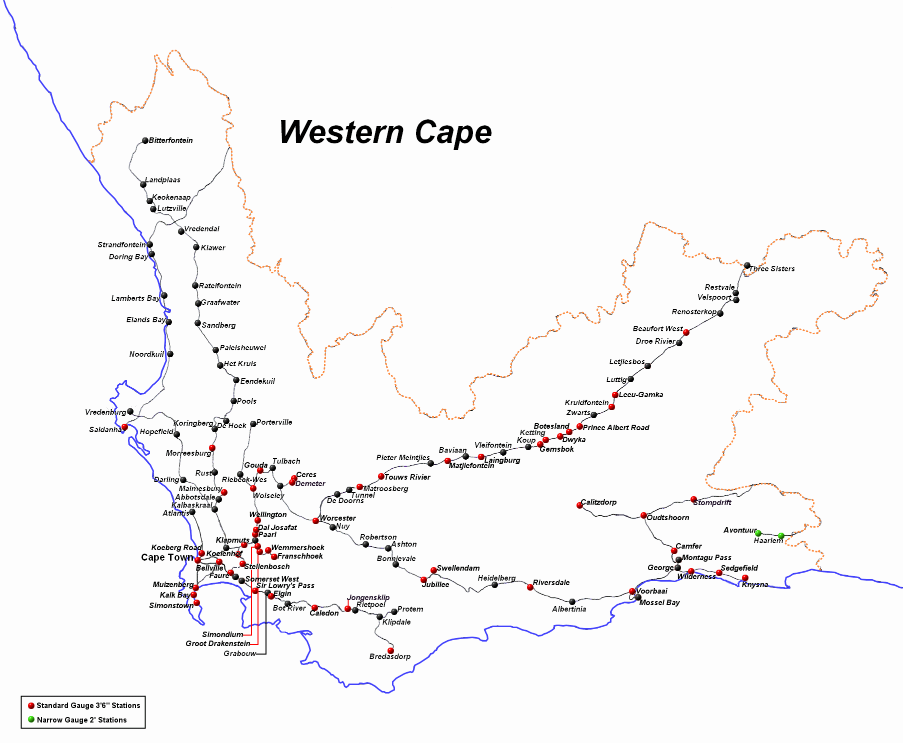 Interactive Western Cape Map