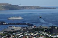 The capital TORSHAVN shows the importance of the sea industry. Photo  Paul Dubois Collection