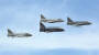 4 English Electric Lightnings (Thunder City) in formation AAD 2006 Photo  Peter Gillatt