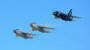 3 English Electric Lightnings (Thunder City) in formation AAD 2006 Photo  Peter Gillatt