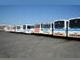 Algoa Bus Company - Perl Road Depot line up of buses