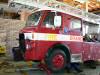 Dennis firetruck in workshop