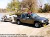 Water rescue boat and tow vehicle - from the book 'Life and Death of a Fire Service' - Author Daniel Joubert