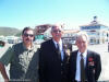 Old Bill of the Seagull Shell Hole, Col H Blaauw (Middle).  Hermanus 11-11-2007.  Photo  Manuel Ferreira