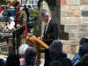 Rev. Bob White, Aloe White Ensign Shellhole, Walmer, Port Elizabeth. Remembrance Day - 11th November 2007