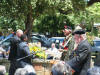 Laying of wreaths, Aloe White Ensign Shellhole, Walmer, Port Elizabeth. Remembrance Day - 11th November 2007