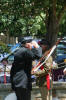 Laying of wreaths, Aloe White Ensign Shellhole, Walmer, Port Elizabeth. Remembrance Day - 11th November 2007