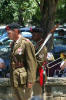 Laying of wreaths, Aloe White Ensign Shellhole, Walmer, Port Elizabeth. Remembrance Day - 11th November 2007