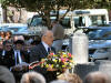 Mr John Viera, Laying of wreaths, Aloe White Ensign Shellhole, Walmer, Port Elizabeth. Remembrance Day - 11th November 2007