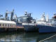 FGS Berlin (A-1411) Corvette SAS Amatola (F-145) and Frigate FGS Rheinland-Pfalz (F-209) - Cape Town March 2006 - Photo  Danie van den Berg