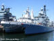 Corvette SAS Amatola (F-145) and Frigate FGS Rheinland-Pfalz (F-209) - Cape Town March 2006 - Photo  Danie van den Berg