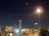 View from P E Harbour at night