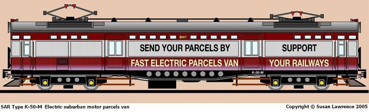 SAR Type K-50-M Electric suburban motor parcels van