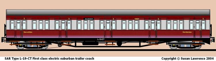 SAR Type L-19-CT First class electric suburban trailer coach