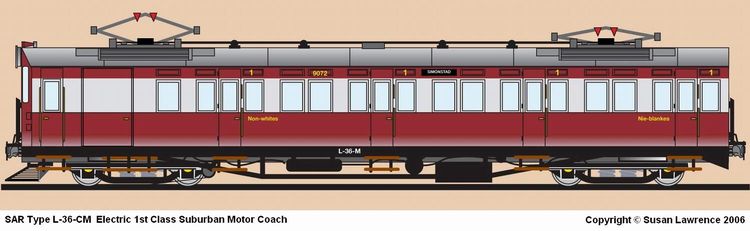 SAR Type L-36-CM First class electric suburban motor coach