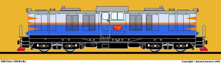 SAR Class 1-DH Bo-Bo