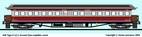 E-12-C Second class mainline coach