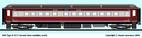 E-13-C Second class mainline coach