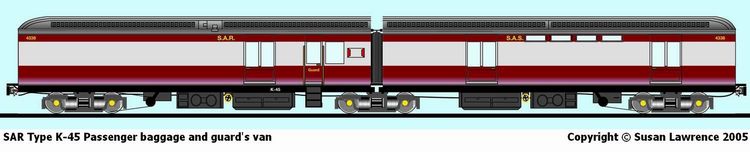 SAR Type K-45 Passenger baggage guard's van