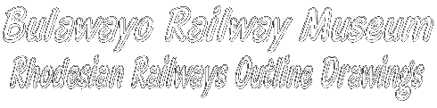 BRM Rhodesian Railways Outline Drawings