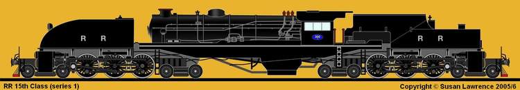 Rhodesian Railways 15th Class (series 1) Locomotive