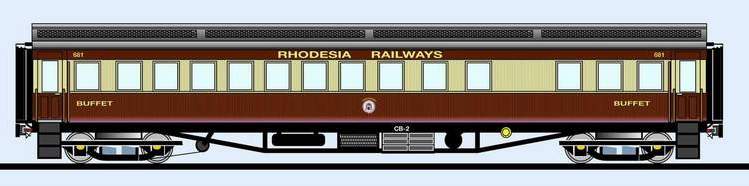 RR Type CB-2 Mainline Buffet Car