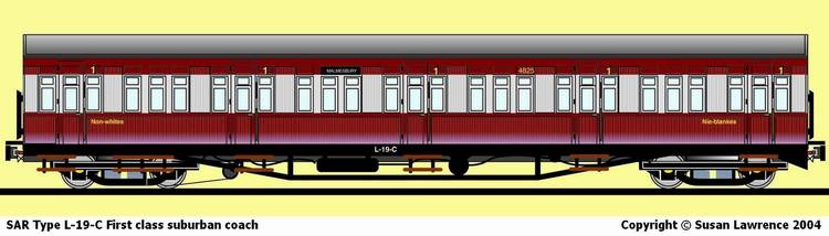 SAR Type L-19-C First class suburban coach