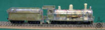 SAR Class 7 model locomotive built by Bruce Green