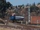 Blue train headed by class 34 diesels numbers 651 and 652 wait patiently at Magaliesburg for the return trip to Pretoria. 17.07.06. Photo © Richard Gillatt