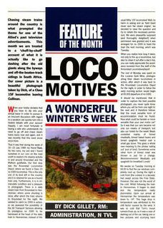 Locomotives - A Wonderful Winter's Week Page 1