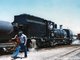 NGG16-131 - Being prepared for a trip - Humewood Rd Steam Depot - 1998 - Photo Peter Burton Collection