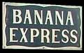 Banana Express plate