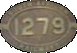 Class 1-1279 plate