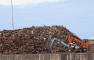 Mounds of scrapped wagons and proberly loco's at the PE Harbour