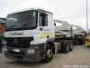 Mercedes Benz Actros 2640 crane truck and trailer