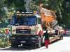 MAN Abnormal load, mobile crane on trailor.  Photo D Coombe